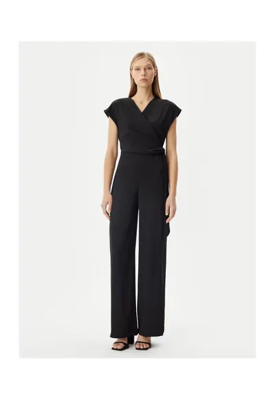 Salopeta dama - 305318251 - Poliester - Negru - Negru