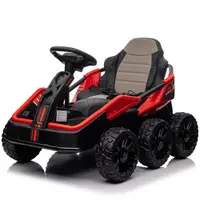 UTV electric pentru 2 copii Kinderauto MoonRider 6x6 300W 24V premium, rosu