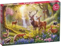 Puzzle Cherry Pazzi din 500 piese -În inima pădurii