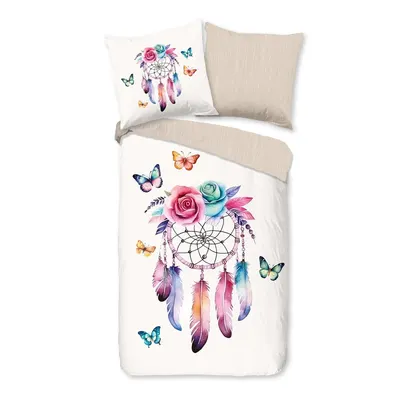 Lenjerie de pat pentru copii din flanelă pentru pat de o persoană 135x200 cm Catchy – Good Morning
