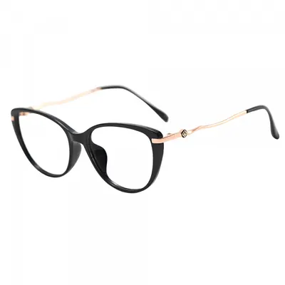 Ochelari De Calculator Dama Techsuit 86162, Anti-Blue Light, Negri Aurii