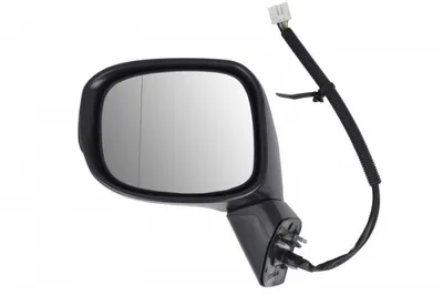 Oglinda stanga (electric, asferic, cu incalzire, grund, rabatare electrica, cu semnalizator) potrivit HONDA CIVIC IX SDN COUPE 01.11-12.15