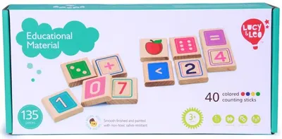 Joc din lemn Lucy&Leo - Matematica