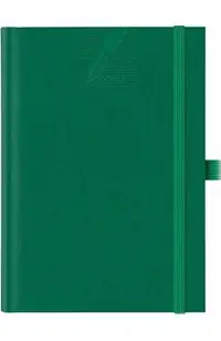 Agenda A5 nedatata. Verde