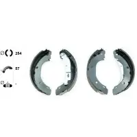 Set saboti frana TEXTAR 91060900