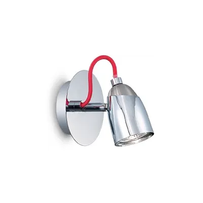 Aplica Pollicino 1 bec, dulie GU10, D:110 mm, H:150 mm, Crom