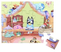 Puzzle din lemn Micki - Bluey, 20 piese