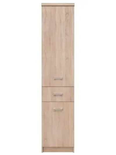 Biblioteca TOP MIX, 2 usi, 1 sertar, stejar sonoma, 40x33x183 cm