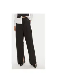 Pantaloni dama - 304479410 - Poliester/Lana - Albastru - Albastru