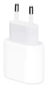 Incarcator retea Apple mhje3zm/a, USB-C, 20W, compatibil seria iPhone 12/13/14/15 (Alb)