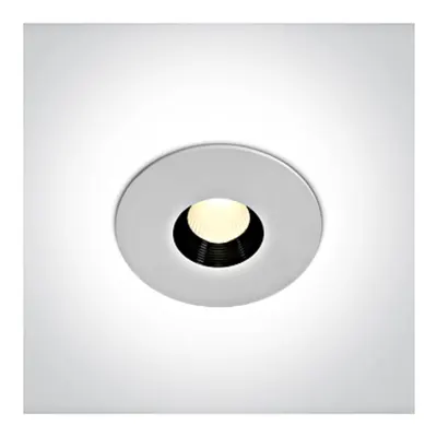 Leno LED 8W 600lm 3000K 36° 220-240V IP54 alb
