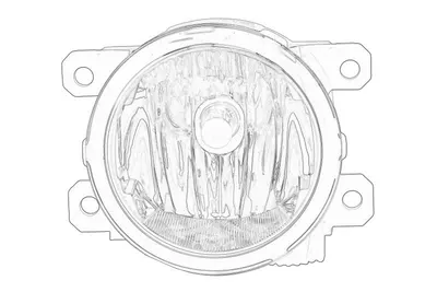 Proiector ceata Dreapta/Stanga (H1) potrivit FIAT 500L, 500X, PANDA; JEEP COMPASS, RENEGADE