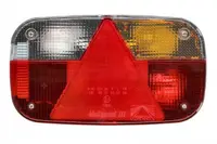 Stop spate dreapta (12V, cu intermitent, lumina de marsarier, cu stop, lumina de parcare, reflector triunghiular conector: Bayonet 5PIN)