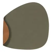 Suport pentru farfurii din piele ecologică 37x44 cm Curve L Double Nupo – LIND DNA