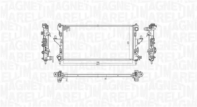 Radiator motor (Manual) potrivit CITROEN JUMPER II; FIAT DUCATO; PEUGEOT BOXER 2.2D-3.0D