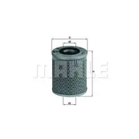 Filtru ulei MAHLE ORIGINAL OX 51
