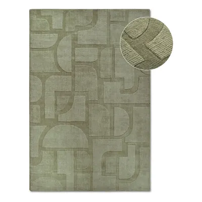 Covor verde țesut manual din lână 80x150 cm Alexis – Villeroy&Boch