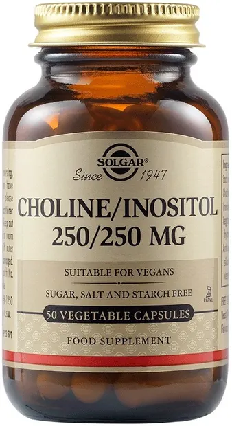 Choline/Inositol, 50 capsule, Solgar