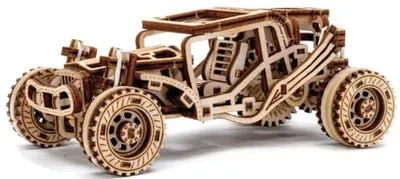 Model de asamblat din lemn Revell - Buggy, 124 piese