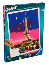 Set de pictură Ravensburger CreArt - Orașul iubirii