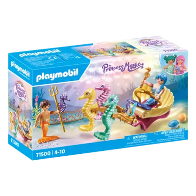 Playmobil-Trasura cu Cai de Mare
