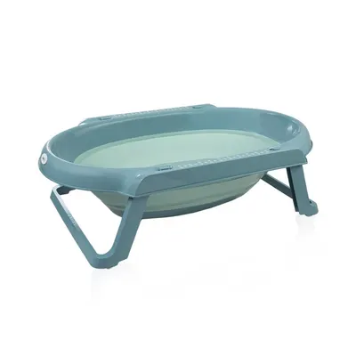 Set cadita pliabila de baie Babyjem 5 piese turcoaz