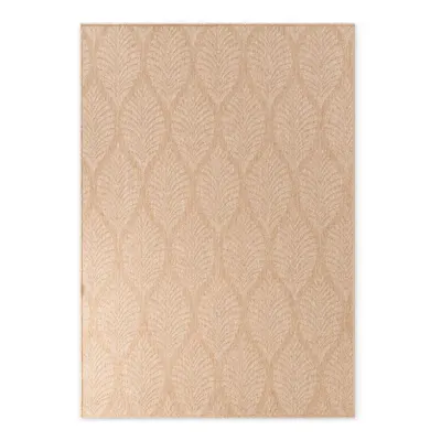 Covor pentru exterior și interior bej/fildeș 120x170 cm Duet Liora – NORTHRUGS