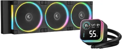 Răcitor de apă DeepCool - LQ360 ULTRA ARGB, 3x120 mm, negru