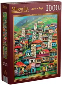 Puzzle Magnolia din 1000 piese - Sat frumos