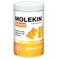 Molekin Imuno 3 ani+ gust Portocale, Zdrovit | 60 jeleuri gumate