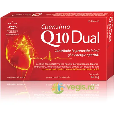 Coenzima Q10 Dual 30cps Good Days Therapy