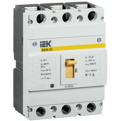Intrerupator general MCCB VA44 35 3P 200A 25kA