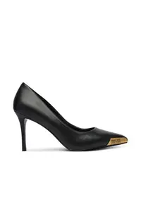 Pantofi piele naturala - negru