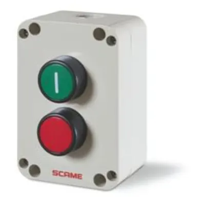 Complete Push Button Panelnip65 2 Mod. Grey
