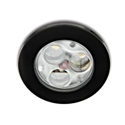 Tris-II-R LED 3x1W 3000K 135lm,dimabil,350mA,IP20,negr