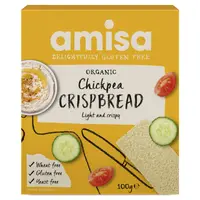 Crispbread cu naut bio 100g Amisa