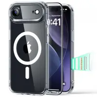 Husa MagSafe pentru Apple iPhone 17 Air, ESR, Classic Hybrid with Screen Protector, Transparenta