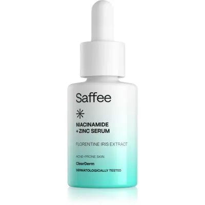 Saffee ClearDerm Niacinamide + Zinc Serum Ser matifiant pentru pori dilatati cu niacinamidă și zinc 30 ml