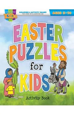 Easter Puzzles for Kids: Activity Book -