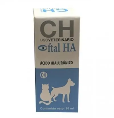 Oftal HA - Solutie lavaj ocular pentru caini si pisici - 20ml