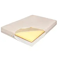 Saltea de Pat Ortopedica Memory 7 cm HD, Bio Cocos, Bio Bambus, 14+2+7, 140x190