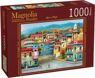 Puzzle Magnolia din 1000 piese - Vremurile bune de altădată