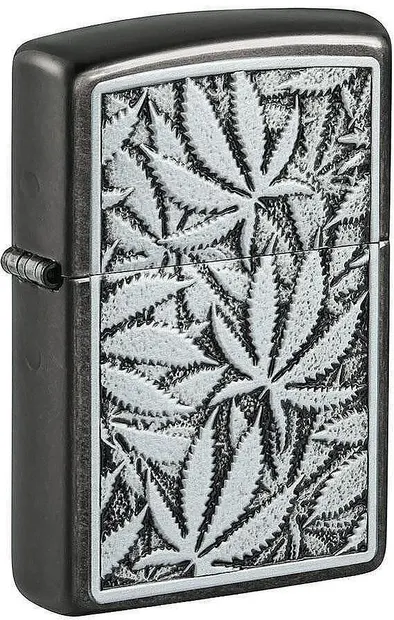 Brichetă Zippo - Cannabis Emblem Design
