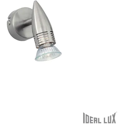 Aplica Alfa 1 bec, dulie GU10, L:60 mm, H:110mm, Nichel
