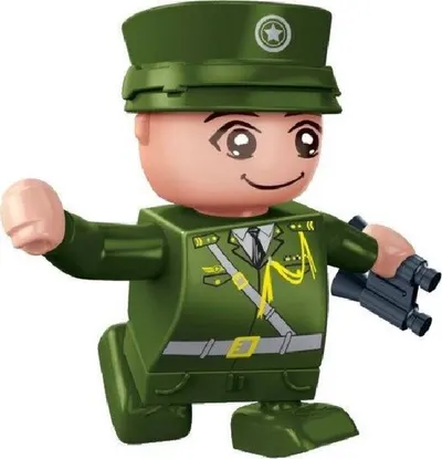 Jucărie BanBao - Mini figurină Soldat, 10 cm