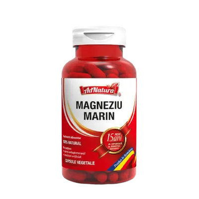 Magneziu Marin, 60 capsule, AdNatura