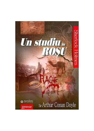 Un studiu în roşu - Paperback - Sir Arthur Conan Doyle