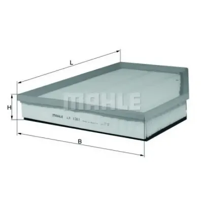 Filtru aer MAHLE ORIGINAL LX 1261