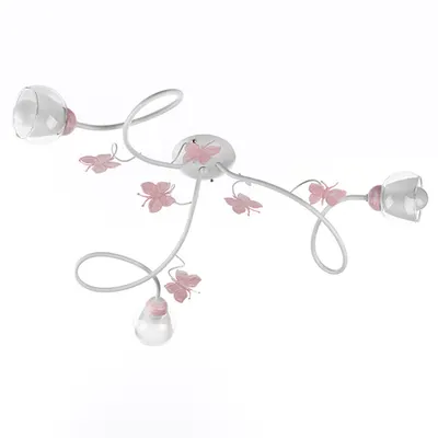 Lampa de plafon, plafoniera fluture 3 lumini