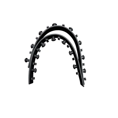 Husa cauciuc FLEXCOVER Sprenger - Negru - 2.25 mm